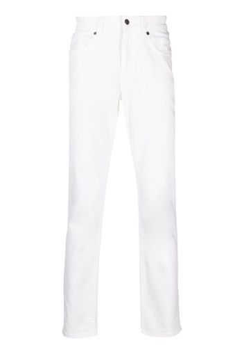 Boglioli stretch-cotton slim-fit jeans - Bianco