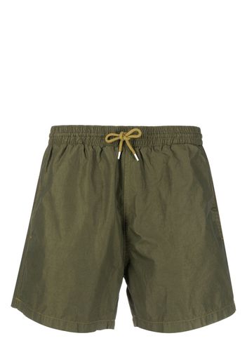 Boglioli flap-pocket swim shorts - Verde