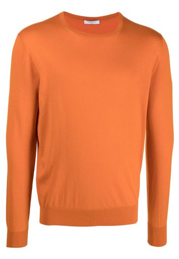 Boglioli long-sleeve knitted jumper - Arancione