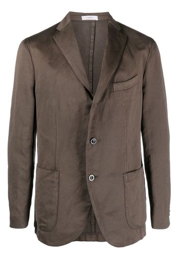 Boglioli tailored single-breasted blazer - Marrone