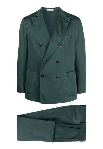 Boglioli peak-lapels double-breasted suit - Verde