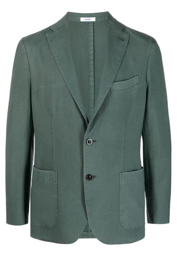 Boglioli single-breasted wool blazer - Verde