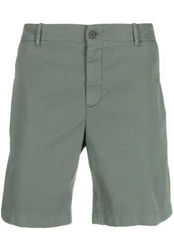 Boglioli stretch-cotton bermuda shorts - Verde