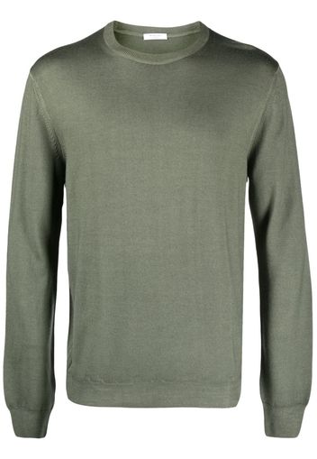 Boglioli fine-knit wool jumper - Verde