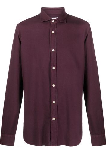 Boglioli long-sleeve buttoned shirt - Rosso