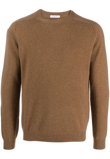 Boglioli long-sleeve cashmere jumper - Marrone