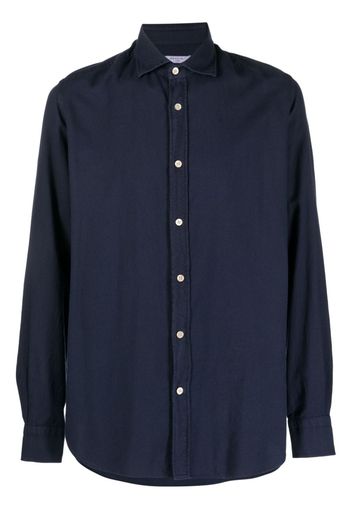 Boglioli long-sleeve buttoned shirt - Blu