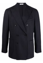 Boglioli double-breasted pinstripe blazer - Blu