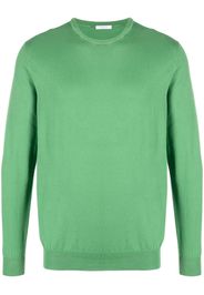 Boglioli fine knit cotton jumper - Verde