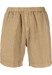 Boglioli elasticated straight-leg shorts - Toni neutri