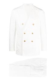 Boglioli double-breasted suit - Bianco