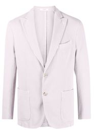 Boglioli single-breasted textured blazer - Viola