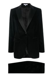 Boglioli single-breasted velvet suit - Nero