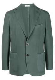 Boglioli single-breasted wool blazer - Verde