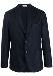 Boglioli single-breasted wool-blend blazer - Blu