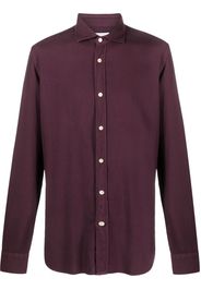 Boglioli long-sleeve buttoned shirt - Rosso