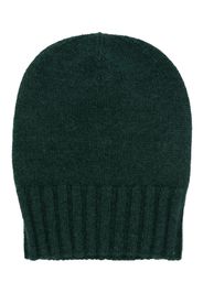 Boglioli fine-knit cashmere beanie - Verde