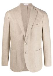 Boglioli double-breasted virgin-wool blazer - Toni neutri