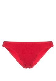 Bond-eye Bond seersucker bikini bottoms - Rosso