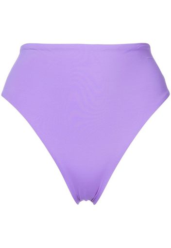 BONDI BORN Slip bikini a vita alta Poppy - Viola