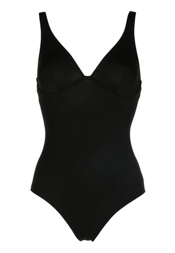 BONDI BORN Emmanuelle sweetheart one-piece - Nero