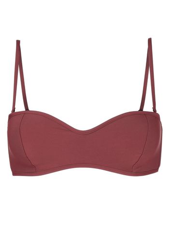 BONDI BORN Top bikini Clara - Rosso