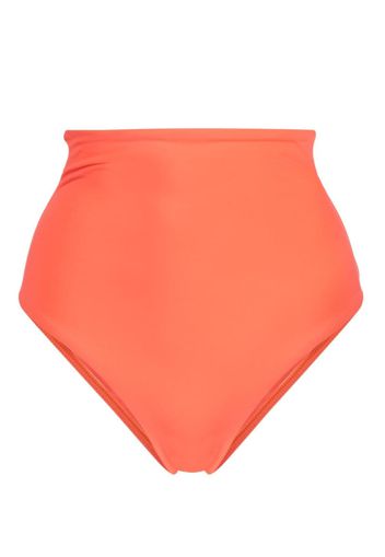BONDI BORN Slip bikini a vita alta Lani - Arancione