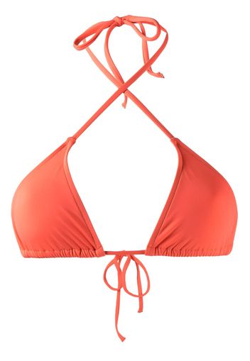 BONDI BORN Top bikini a triangolo Malia - Arancione