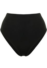 BONDI BORN Slip bikini a vita alta Poppy - Nero