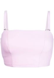 BONDI BORN Top bikini Becca con scollo quadrato - Rosa