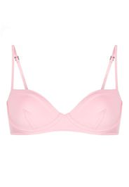 BONDI BORN Top bikini Brielle con scollo a cuore - Rosa