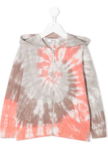 Bonpoint Felpa con fantasia tie dye - Grigio