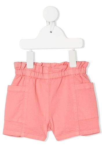 Bonpoint Shorts con ruches Nougat - Rosa