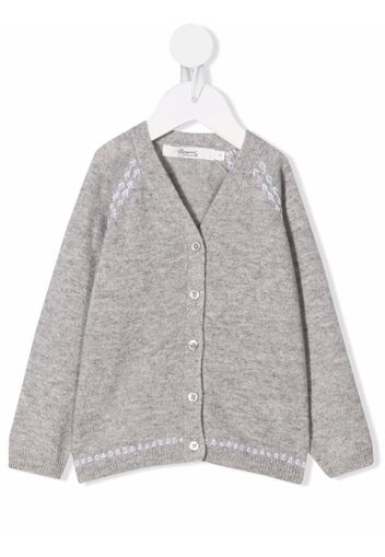 Bonpoint Cardigan tiano - Grigio