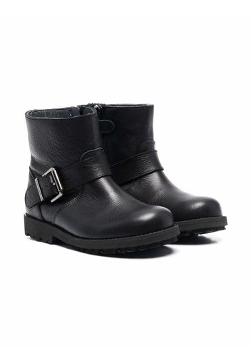 Bonpoint buckle detail ankle boots - Nero