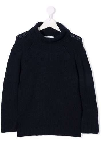 Bonpoint roll-neck jumper - Blu