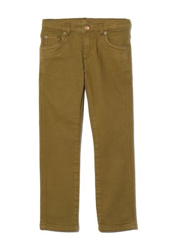 Bonpoint Pantaloni dritti a coste - 045A KAKI CLAIR