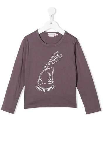 Bonpoint T-shirt Theia con stampa - Viola