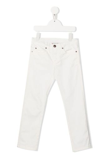 Bonpoint Bonnie slim-cut trousers - Bianco