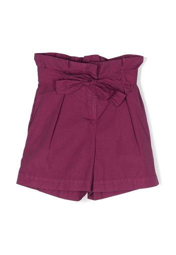 Bonpoint shirred tied-waist shorts - Viola