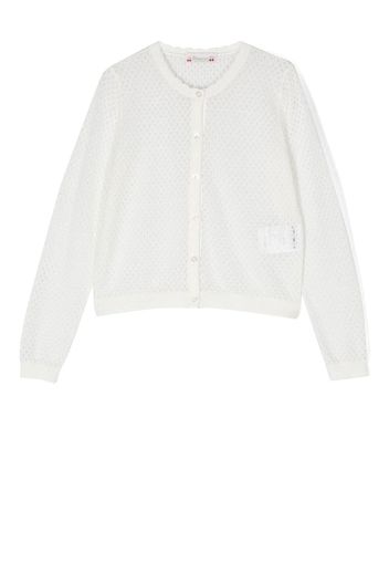 Bonpoint Cardigan Clarisse - Bianco