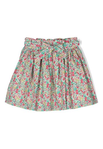 Bonpoint cotton ditsy floral skirt - Verde