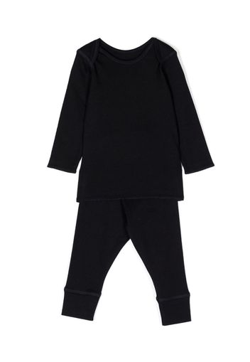 Bonpoint long-sleeve cotton tracksuit - Nero