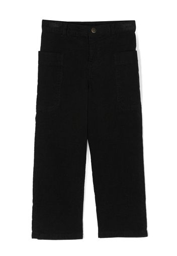 Bonpoint Pantaloni dritti Looping - Nero