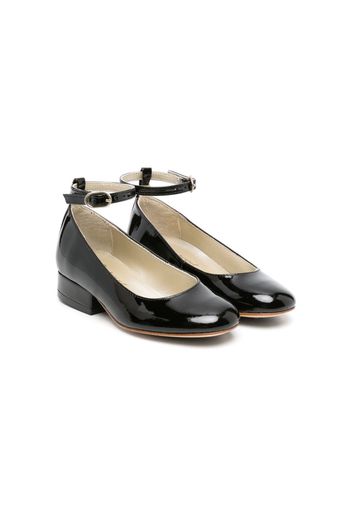 Bonpoint patent leather round-toe ballerinas - Nero