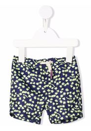 Bonpoint patterned drawstring swim shorts - Blu