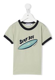 Bonpoint logo-print T-shirt - Verde