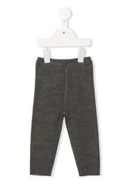 Bonpoint Leggings a coste - Grigio