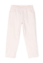 Bonpoint Pantaloni affusolati con vita elasticizzata - Rosa