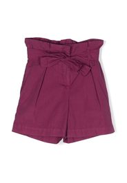 Bonpoint shirred tied-waist shorts - Viola